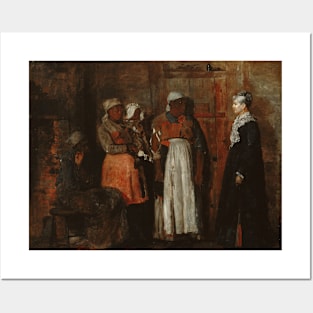 A Visit from the Old Mistress by Winslow Homer Posters and Art